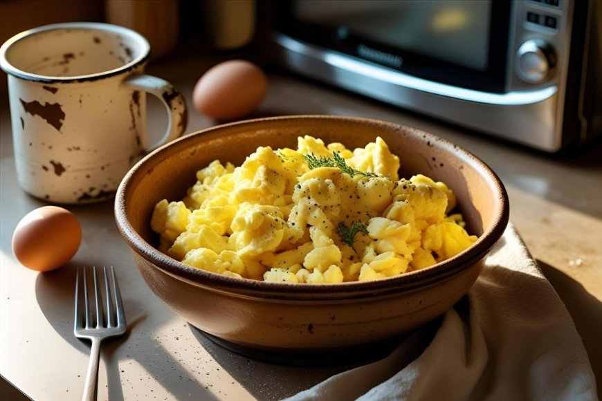 Microwave Scrambled Eggs