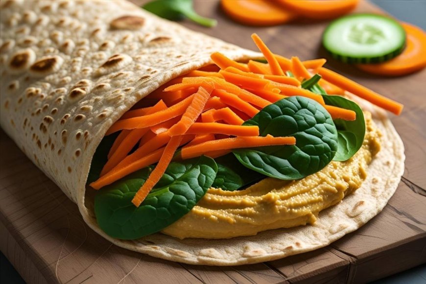 Hummus & Veggie Wrap