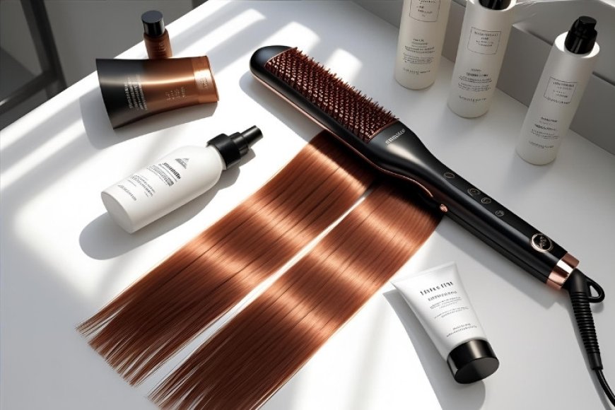Tourmaline Ceramic Hair Straightener: Best Styling Tool for Frizz-Free, Shiny Hair